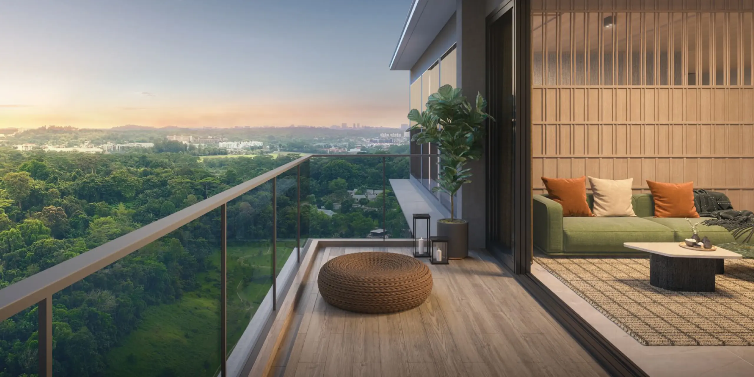 Contemporary residential development in Singapore